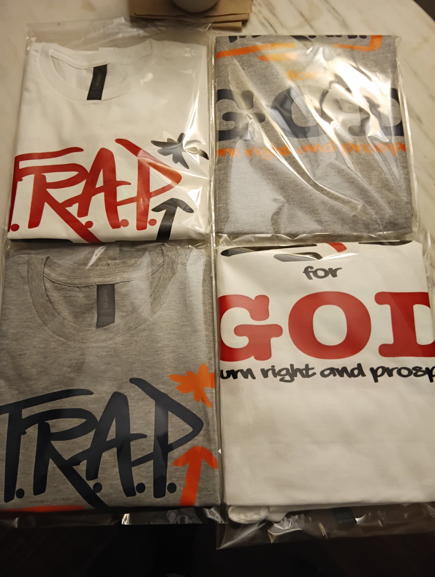 Theoplas Trap For God T-Shirts